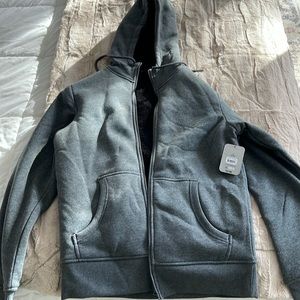 George NEW grey zip up hoodie